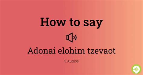 siopao pronunciation|pronounce adonai in hebrew.